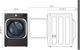 LG 9 Cu. Ft. Black Steel Vented Gas Dryer-1