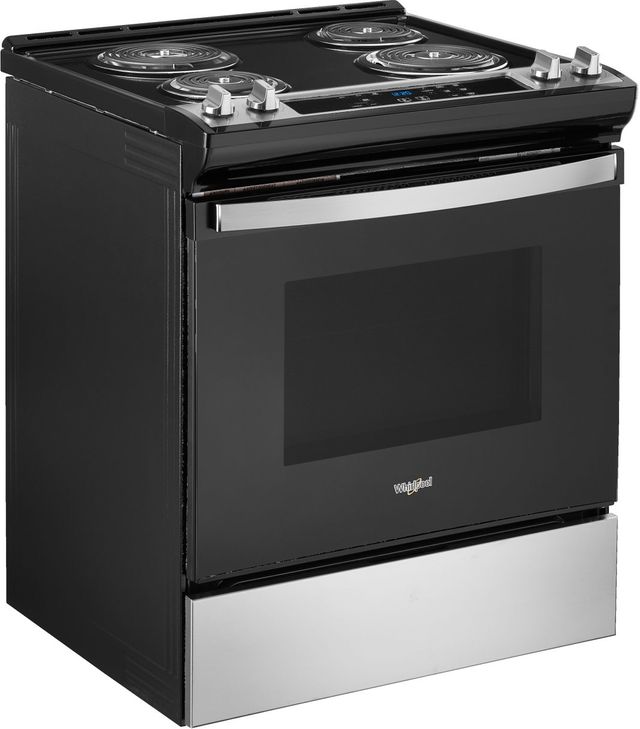 Whirlpool® 30" Stainless Steel Freestanding Electric Range-1