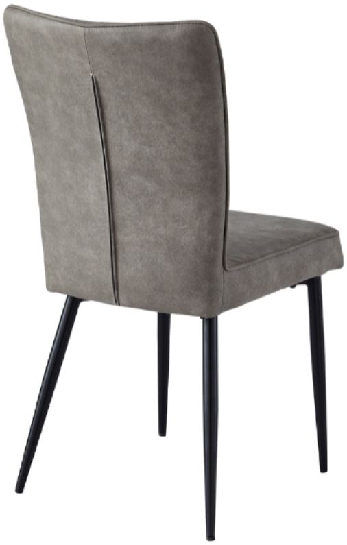 Mazin Furniture Leander Grey-Brown Dining Chair-3