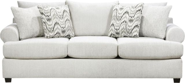 Fusion Furniture Largo Silver Sofa-0