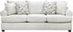 Fusion Furniture Largo Silver Sofa-0