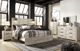 Signature Design by Ashley® Cambeck 5-Piece Whitewash Queen Panel Bed Set-5