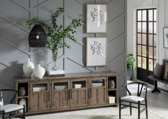 aspenhome® Finnegan Sandy Brown 98" Console-2