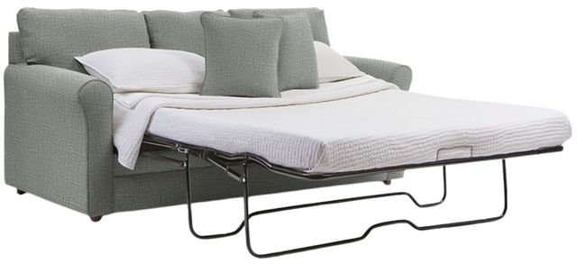 La-Z-Boy® Leah Charcoal Queen Sleeper Sofa-1