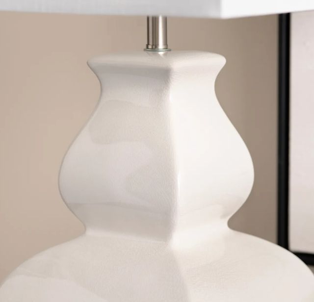 Crestview Collection Serafina White Table Lamp-3