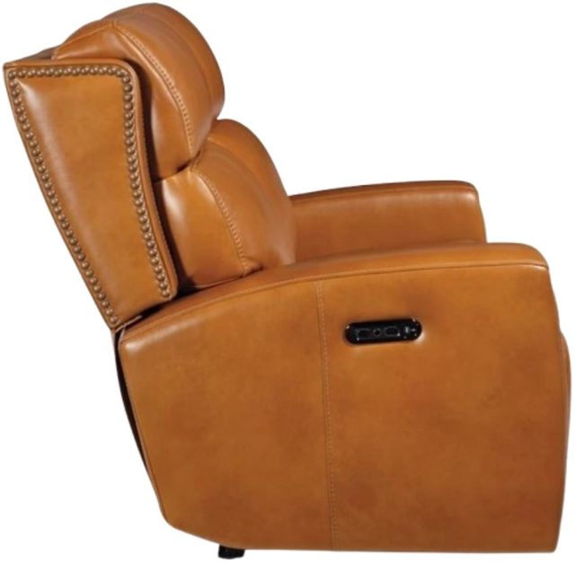 Hooker® Furniture MS Ruthe Derrick Honey Power Reclining Loveseat with Power Headrest-2