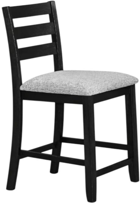 Legends Home Arden 5-Piece Beige/Black Counter Table Set-3