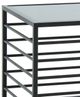 VIG Furniture Modrest Malvo Black/Chrome Modern End Table-1