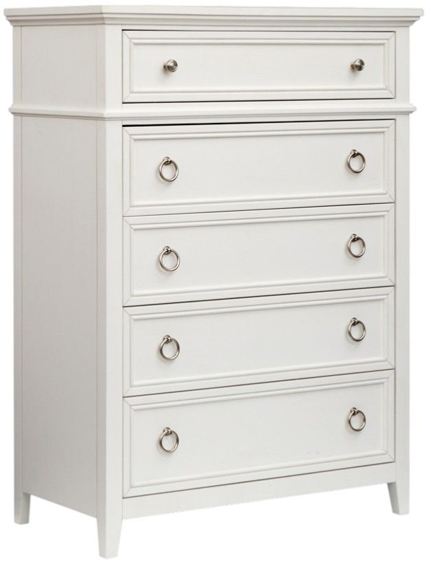 Magnussen Home® Juniper Hill Whisper White Drawer Chest-0