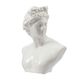 A & B Home Glossy White Bust Statue-0