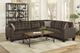 Homelegance® Lantana Chocolate Reversible Sectional-1