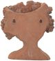 A & B Home 6-Piece Brown Outdoor Head Bust Planter Set-5