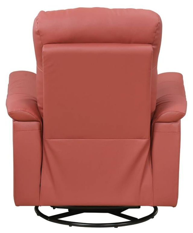 Homelegance® Bristow Red Manual Swivel Glider Reclining Chair-4