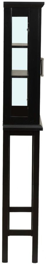 Linon Scarsdale Black Space Saver Cabinet-4