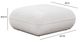 TOV Furniture Arezza Stone White Ottoman-2