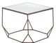Zuo® Modern Arzon 2-Piece Bronze Coffee Table Set-4
