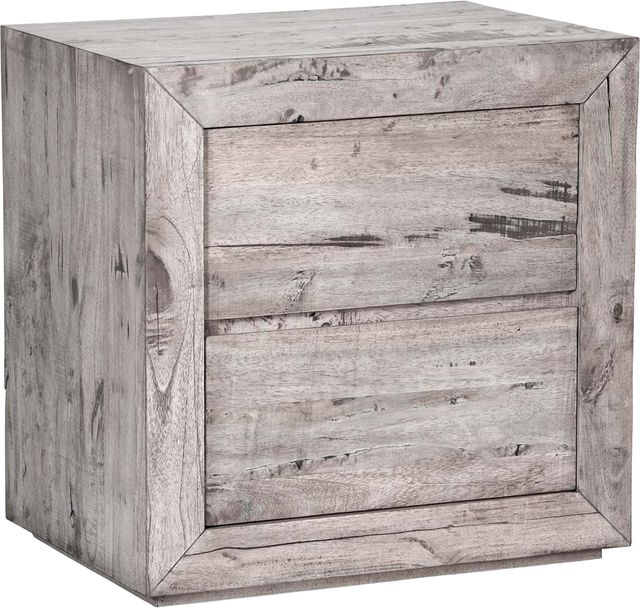 Napa Furniture Design Renewal Weathered Natural Driftwood Nightstand-0
