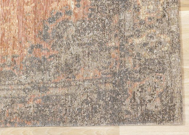 Kalora Interiors Cathedral Grey/Salmon 9'x12' Area Rug-4
