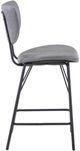 Jofran Inc. Urban Archive Owen Gray Upholstered Counter Stool-3