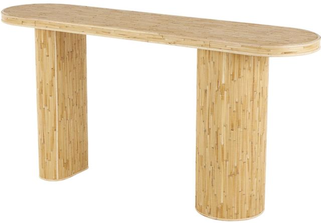 Deco Marche Brown Console Table-1