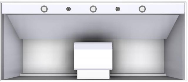 Vent-A-Hood® 54" White Insert Range Hood-2