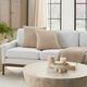 Nourison Home™ Lifestyle 2-Piece Beige 18" Throw Pillow Set-1
