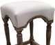 Vintage Furniture Sienna 24" Backless Padded Stool-1