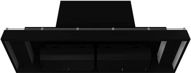 Vent-A-Hood® 66" Black Contemporary Wall Mount Range Hood-3