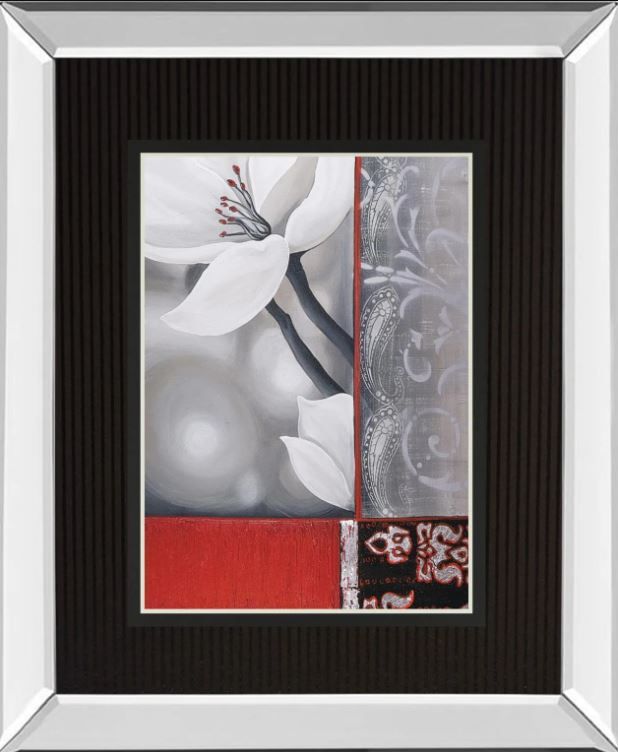 Classy Art Bohemia Flora White by Jasmin Zara Copley Wall Art-0