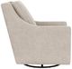 Flexsteel® Murph White Shell Swivel Chair-2