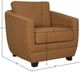 LH Home Baltimo Gold Club Chair-1