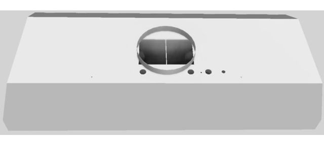 Vent-A-Hood® 48" White Wall Mounted Liner Insert-1
