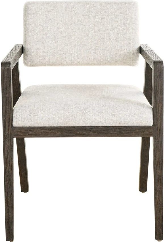 Universal Explore Home™ Modern Monique-Sable Dining Arm Chair-2