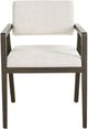 Universal Explore Home™ Modern Monique-Sable Dining Arm Chair-2