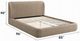 ACME Furniture Erica Dark Beige Eastern King Panel Bed-2