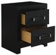 Signature Design by Ashley® Maeling Black Nightstand-3