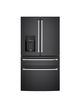 Café™ 36" 27.6 Cu. Ft. ENERGY STAR® Matte Black 4-Door French Door Refrigerator-0