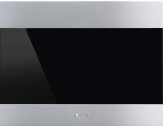 Smeg Classic Aesthetic 24" Fingerprint Proof Stainless Steel Wine Cooler-0