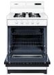 Summit® 24" White Freestanding Gas Range-1