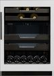 Marathon M4 Series 24” 5.3 Cu. Ft. Black Stainless Steel Built-In Dual Zone Wine Cooler-2