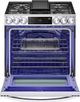 LG 30" PrintProof™ Stainless Steel Slide In Dual Fuel Range-3