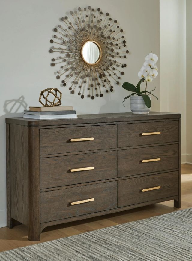 Signature Design by Ashley® Radkin Burnished Brown Dresser-1