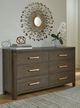 Signature Design by Ashley® Radkin Burnished Brown Dresser-1