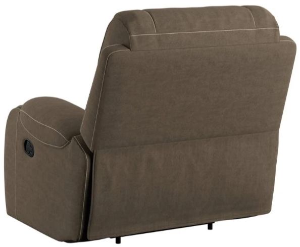 Emerald Home Adrian Walnut Brown Swivel Manual Recliner-4