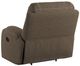 Emerald Home Adrian Walnut Brown Swivel Manual Recliner-4