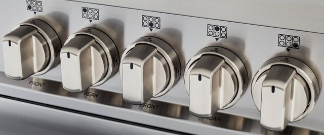 Bertazzoni Master Series 36" Fingerprint Resistant Stainless Steel Pro Style Induction Range-3