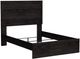 Signature Design by Ashley® Belachime 4 Piece Dark Charcoal Full Bedroom Set-1