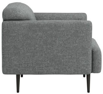 Zuo® Modern Amsterdam Dark Gray Arm Chair-2
