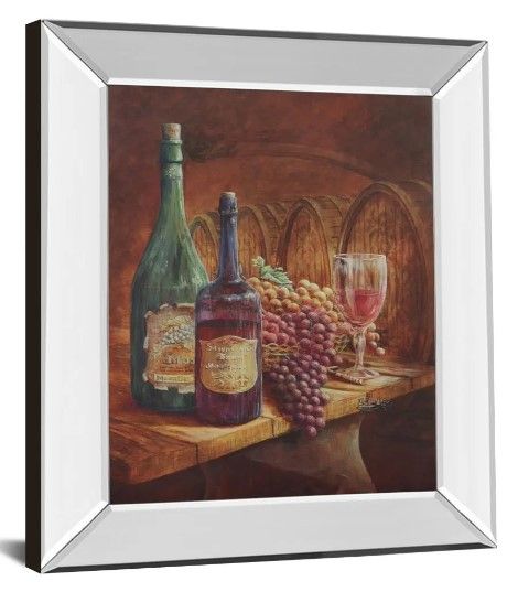 Classy Art Vintage Wine IV Wall Art-1
