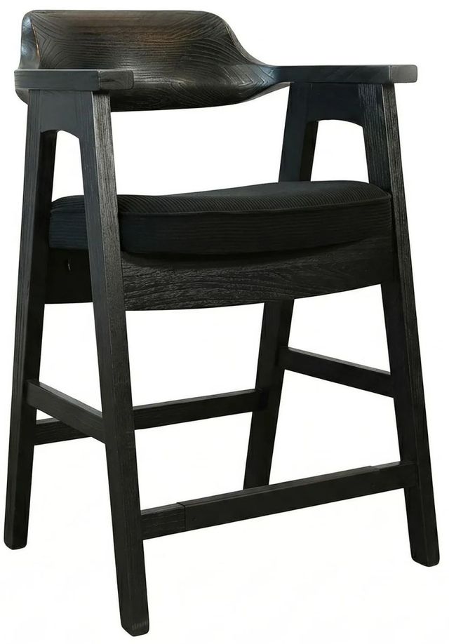 Sunny Designs™ Wren Umbra Counter Stool with Arms-0